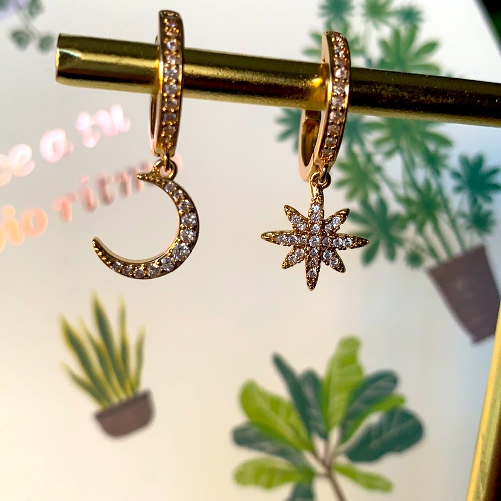 Moons do Star earrings